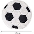 Miniatyrbild 2 av 5: 17,7 tum fotbolls-VM plyschkudde mjuk fluffig sammetsfylld prydnadskudde [DB]