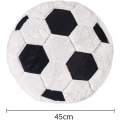Miniatyrbillede 2 af 5: 17,7 tommer VM fodbold plys pude blød fluffy fløjl fyldt kastepude [DB]
