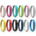 Miniatyrbilde 4 av 5: Sport Silikon Armbånd Erstatningsarmbånd for Fitbit Flex2 Smartklokke [db] Khaki S