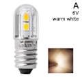 Miniatyrbillede 1 af 5: E10 LED Pære 6V 12V Lampe Arbejdslys Varmt Hvid Til Lommelygte Hovedlygte{ DB} 6V Warm white