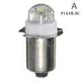 Pikkukuva 1 / 5: P13.5S LED 0.5W 3V 4.5V 6V merkkivalo instrumentti pieni polttimo [Db] 3V