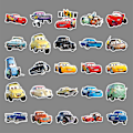 Pikkukuva 4 / 5: Db Disney Pixar -animaatioautojen tarrat autoon, kannettavaan tietokoneeseen, puhelimen kuoreen, jääkaappiin, leikekirjaan, vedenpitävä graffititarra, lelut, lasten lahjat