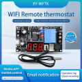 Miniatyrbilde 2 av 5: Xy-wftx Fjernkontroll Wifi Termostat Temperaturkontrollmodul Ntc 10k 0,5m Relébryter Temperaturkontroll