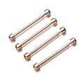Pikkukuva 5 / 5: 1 Pari Rannekkeen Ruuvipinnejä Älykellolle, Rannekkeen Soljen Kiinnitykseen, Kitkaputki db Rose Gold 22mm