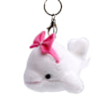 Pikkukuva 4 / 5: Valas-Plush-Avaimenperä Söpö Piirretty Merieläin Plush-Koriste Mini Täytetty Eläin Plush-Nukke Avaimenperä Reppu Koriste Tyttö Parilahja {Db} Black