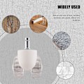 Miniatyrbilde 4 av 5: 5 stk. kontorstolhjul 2 tommer kraftige lydløse skrivebordsstolhjul universelle hjul for alle gulv [DB] White