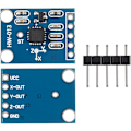 Miniatyrbild 2 av 5: 3-axlig accelerometer vinkelgivare sensor (adxl335, Gy-61 modul, analog utgång)