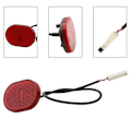Miniatyrbilde 2 av 5: Bakre lykt for 4 Pro Mi4 elektrisk scooter baklys sikkerhetslampe LED bremselys skjerm brems Li{DB} Red
