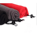 Pikkukuva 5 / 5: Unisex Talvi Ulkoilu Yksivärinen Pehmeä Paksu Fleece Kauluri Lämmitin Hattu [db] Black