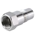 Miniatyrbild 3 av 5: Syre O2-sensoravstånd Adapter Bung - Åtgärda Kontrollmotorlampa - 1 st { DB} Silver