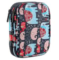 Hæklenål Etui, Ergonomisk Hæklenåls Organizer, Hæklenåls Opbevaringspose - Blomst Design{ DB}