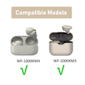 Miniatyrbillede 2 af 5: Ørepropper Øretips Puder Til Wf-1000xm4 Hukommelsesskum Øretips Ørepropper Øretips [DB] Black
