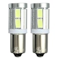 Miniatyrbilde 3 av 5: 2x Universelle Ba9s H6w 10smd Led Sidelight Pærer Canbus Feilfri 6000k Hvit{ DB}