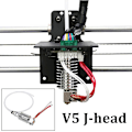 Miniatyrbillede 2 af 4: Anycubic 3D-printer Tilbehør V5 J-hoved Ekstruderingshoved Til I3 Mega 3D-printer db