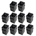 Miniatyrbilde 1 av 5: DB 10 stk. Keystone CAT6 CAT5E Rett Gjennom Keystone Moduler Adapter Koblinger CAT5E