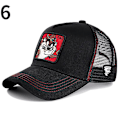 Pikkukuva 1 / 5: Eläin Baseball-lippis Hengittävä Urheilulippis [Db] Black and red
