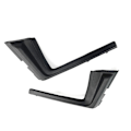 Miniatyrbilde 4 av 5: Venstre foran vindusvisker hjørne trim vindusvisker side trim deksel lokk 53867-52090 for Yaris 2012-2015 [DB]