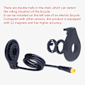 Miniatyrbild 5 av 5: Cykel Pedalassistsensor Elektrisk Cykel Pedalassistent Sensor Drivsystem [db] C