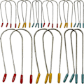 Miniatyrbild 1 av 2: 24 st Värmespolar Clips Ersättning Värmerulle Clips Rullar Fäststift för Hemsalong [DB] Random Color 7.00X1.90X0.20CM