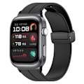 Miniatyrbillede 3 af 3: Til Huawei Watch D2 Magnetisk Foldespænde Silikone Urrem Udskiftningsarmbånd [db] Multicolor Style E