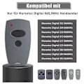 Miniatyrbilde 3 av 5: 2X Garasjeport Håndsender for Marantec D302/D304-868, D321/D323-868, 868.3MHz JR2025032601287 [DB]