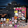 Pikkukuva 3 / 5: Halloween Sanrio Adventiluukku 2024, Halloween 24 Päivän Laskenta Adventiluukku Lahja Lapsille [DB]