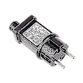Miniatyrbild 3 av 5: AC 220V till 31VDC 6W 8 Funktionell SELV LED Lampdrivare EU-kontakt Switch Adapter DB