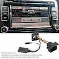 Pikkukuva 2 / 5: Auton Bluetooth 5.0 AUX-sovitin handsfree-mikrofonilla RCD310 RCD510 RNS310 db -malleille