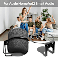 Pikkukuva 4 / 5: Seinäteline Apple HomePod2 Smart Audio -kaiuttimelle, tukeva metallinen seinäteline [DB] Black