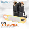 Miniatyrbild 4 av 5: 862-1211-211-16 AM138068 Solenoidrelä 12V från BlueStars - Passar Trombetta John Deere Cub Cadet 725-04439 LA100 LA105 LA110 LA115 LA120 L [DB]