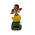 Pikkukuva 1 / 5: 1 kpl Aurinkovoimalla toimiva Hula-tyttö Bobble Shaking Head Doll Auton kojelaudan tanssi db C 1 pcs