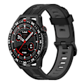 Pikkukuva 2 / 2: Pystysuuntainen silikoninen kellon ranneke Garmin Forerunner 255:lle [DB] Black Grey