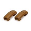 Miniatyrbilde 1 av 5: Nye Elastiske Uten Knyting Flate Skolisser for Sneakers, Magnetiske Skolisser, Elastiske Skolisser Uten Knyting for Barn og Voksne [DB] brown