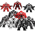 Miniatyrbild 2 av 5: Nya leksaker Wolverine hjältar byggklossar figurer set jul leksaker för barn presenter Db 9 PCS