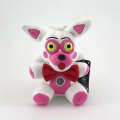 Miniatyrbilde 1 av 3: Fem netter på Freddy Fnaf søte plysjleker spilldukke 18 cm Bonnie Bear Foxy tegneserie utstoppede dukker Freddy leker for barn gaver [DB] 18cm New White Fox 80g