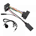 Pikkukuva 5 / 5: Auton Bluetooth 5.0 AUX-sovitin handsfree-mikrofonilla RCD310 RCD510 RNS310 db -malleille