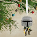 Miniatyrbillede 4 af 5: Star Wars The Mandalorian Med Barnet Funko Pop! Julepynt