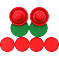 Pikkukuva 2 / 3: Ilmahockeysetti 2 mailalla ja 4 punaisella kiekolla (punainen) {Db}
