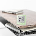 Miniatyrbild 2 av 3: Badrums Klocka, Duschtimer Alarm Digital Klockor, Vattentät Kök Timer Klockor Med Termometer Hygrometer För Dusch Matlagning M db Green