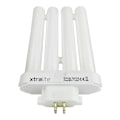Miniatyrbillede 2 af 4: 27w Dagslys Erstatnings Pære Til Høj Synslæselamper, 4 Pins Gx10q-4 Kvadratisk Rør (6500k){ DB} Pack Of 2