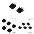 Miniatyrbild 3 av 3: 5 st 110V till 220V Konverteringsadapter Pluggar Reseadapter Konverterare [db] EU Plug