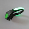 Miniatyrbillede 3 af 4: 2 Pak LED Sko-Klipslys Natadvarsel Lam Refleks Løbeudstyr Lam db Green