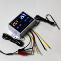 Miniatyrbilde 4 av 5: Dobbel digital termostat temperaturregulator for industrielt utstyr [DB] 12V