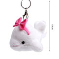 Pikkukuva 5 / 5: Valas-Plush-Avaimenperä Söpö Piirretty Merieläin Plush-Koriste Mini Täytetty Eläin Plush-Nukke Avaimenperä Reppu Koriste Tyttö Parilahja {Db} Black
