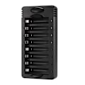 Miniatyrbilde 2 av 4: AA/AAA Batteri Smart Lader 8-spors Nikkel-hydrogen Batterier Lader med USB-port Ny [db] White