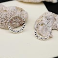 Miniatyrbild 5 av 5: 925 Sterling Silver Ångestdämpande Ring För Kvinnor Män Fidgetringar För Ångest Ångestring Med Pärlor Spinnerring För Gåva [db] 5