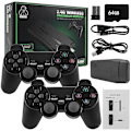 Miniatyrbild 1 av 5: 20000+ 4k Hdmi Tv Video Game Stick Retro Gaming Console W/ 2 Wireless Controller 4k Game Stick,100% New -z Db 64g