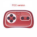 Miniatyrbild 1 av 5: Wellye Elektrisk leksaksbil för barn Bluetooth fjärrkontroll, Controller med mjuk startfunktion 2.4g Bluetooth-sändare [DB] FCC RC red