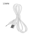 Miniatyrbild 1 av 5: USB Laddningskabel Sladd Universal USB till 2.5 Aux Audio Mono Strömförsörjning Laddare 15/16/17/19mm Stift [DB] 15mm