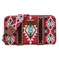 Pikkukuva 1 / 5: Wrangler Flap-Olkalaukku Naisille, Vintage-Lompakko Ketjulla [DB] Christmas red